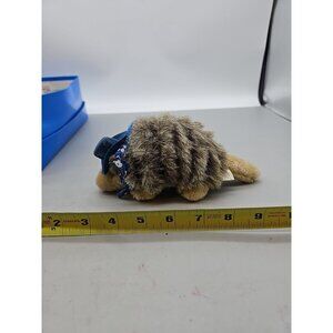 Yippie Yi Yay Armadillo Austin Texas Stuffed Plush‎ Cowboy Hat Blue  Tag